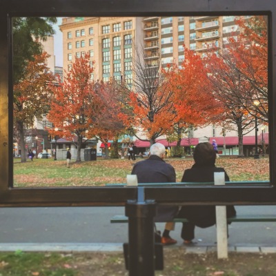 Sitting on this Boston Common bench as an old man with the love of my life on a crisp Sunday afternoon in the fall laughing and looking back on our life together would be the greatest T-pisode in the making and would say to me that I really did live a life worth living after all.